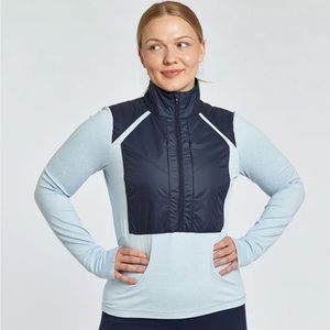 Oiselle Katron Insulated Half Zip Size 6